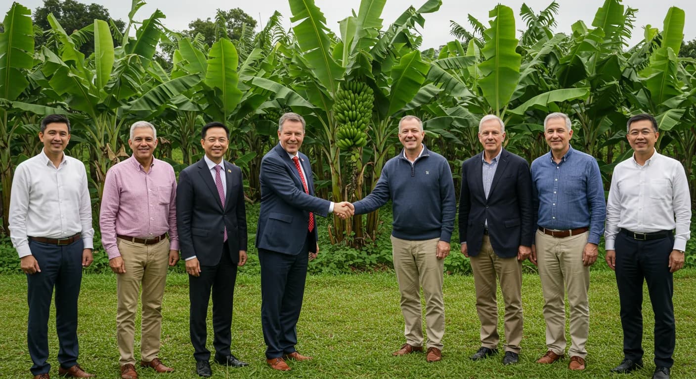 Cooperacion agricola Ecuador Estados Unidos 2026 banano y exportaciones